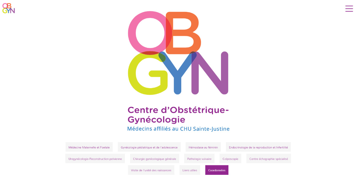 Centre d'ObstétriqueGynécologie, CHU SainteJustine